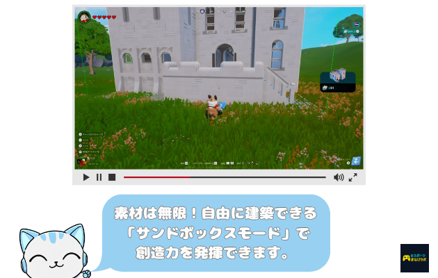 レゴフォートナイトサンドモードの説明