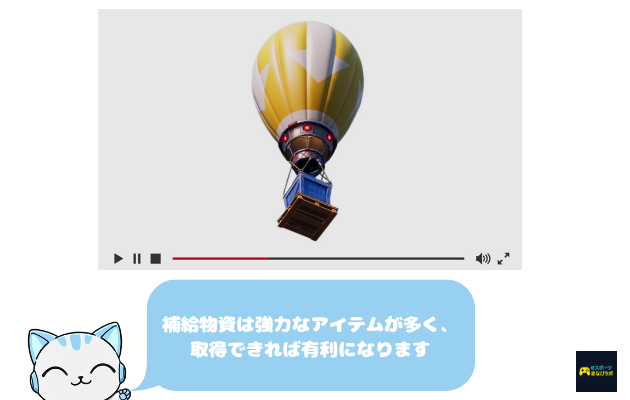 補給物資の説明画像