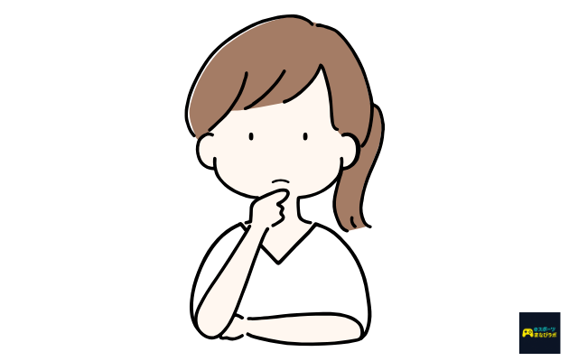 悩んでいるお母さん