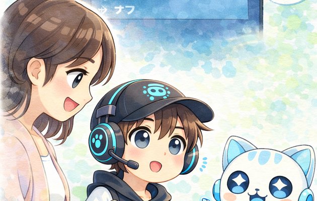 フォートナイトのボイスチャット設定手順のイメージ