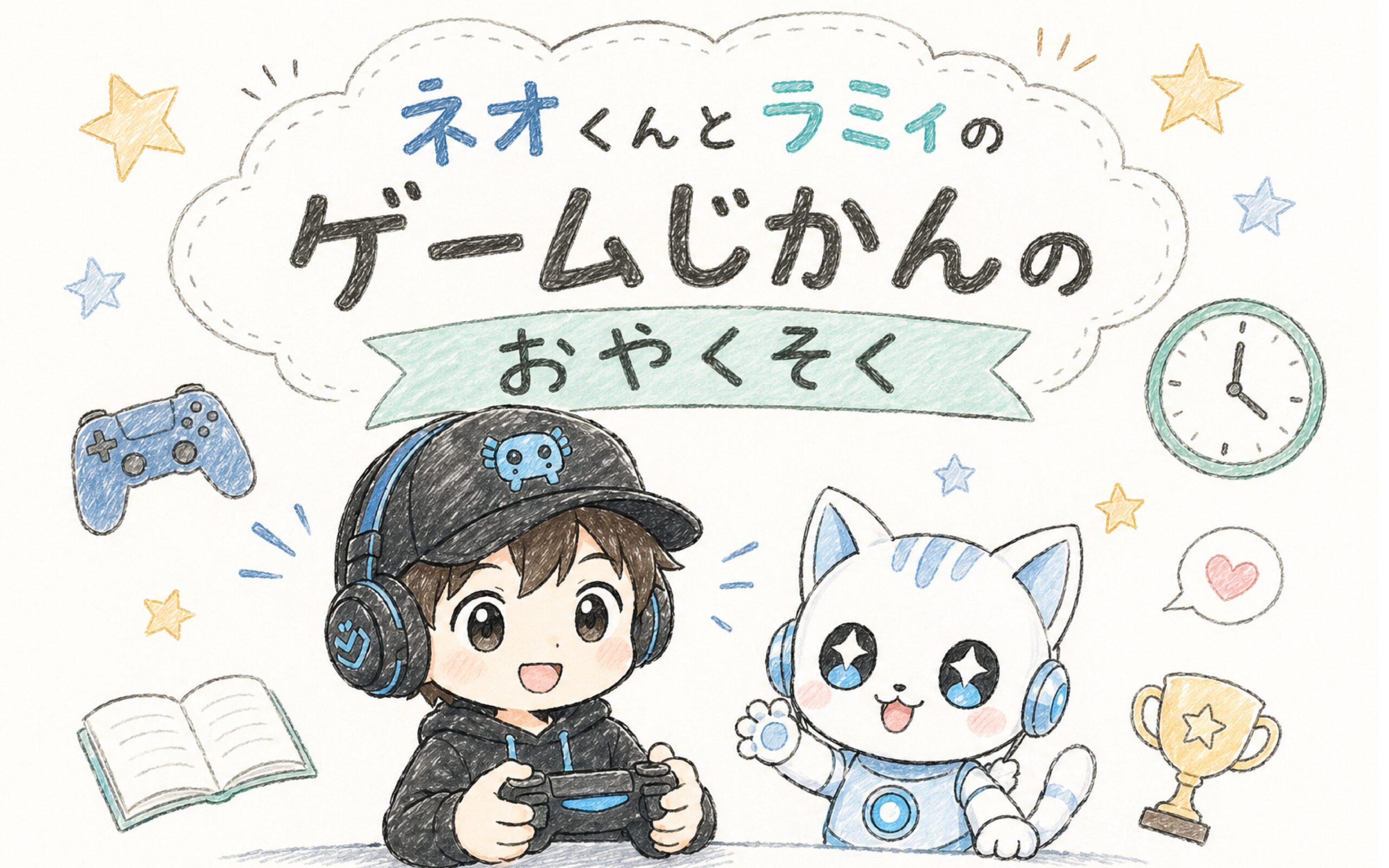 ラミィとネオくん vol.4 ゲームじかんのおやくそく