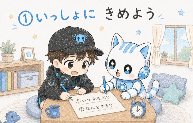 絵本Vol.4 ゲームじかんのおやくそく
