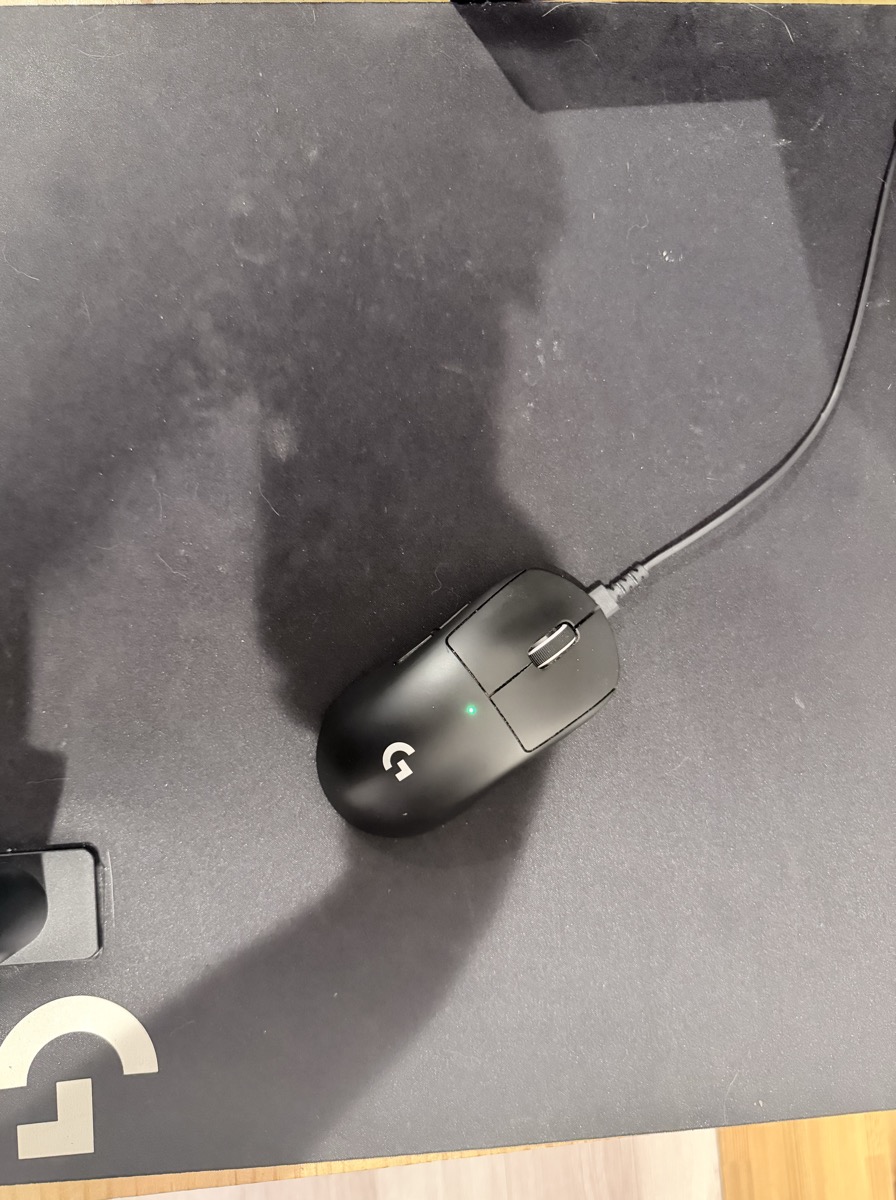 Logicool G PROマウスとマウスパッド