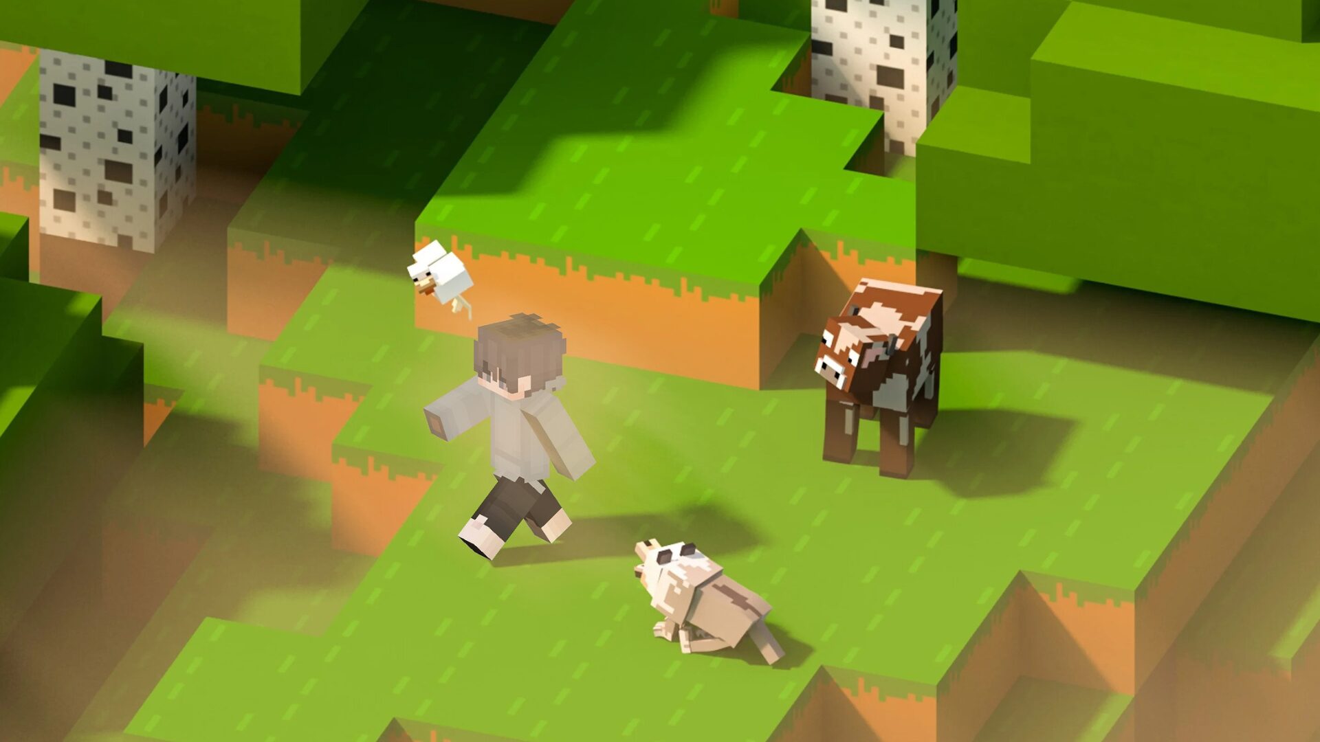 マイクラののどかな風景