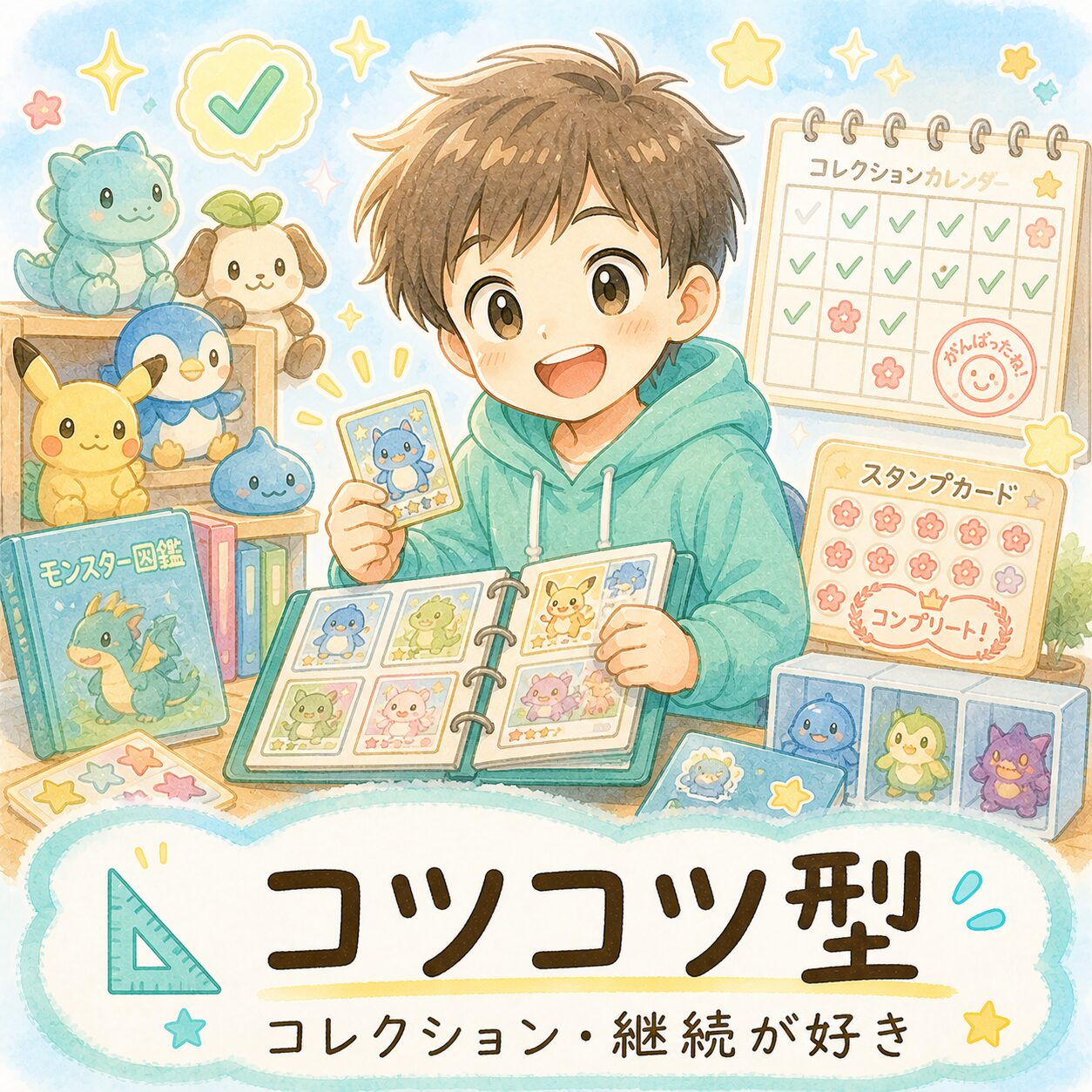 コツコツ型タイプ