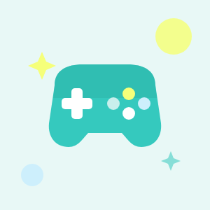 対戦型（ゲームコントローラーのイラスト）