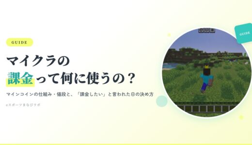 マイクラの課金は何に使う？マインコインの値段・買い方と親子ルール